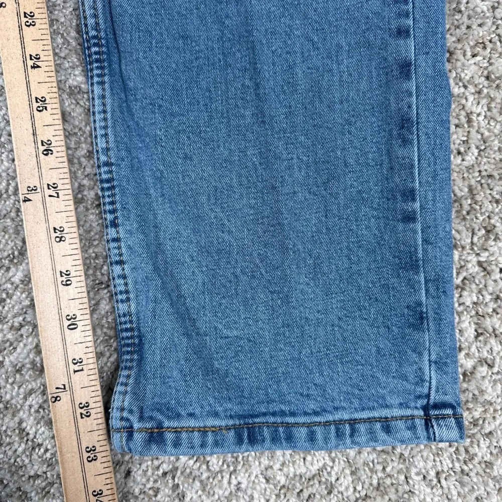 Levis 550 Jeans Mens 34x34 Blue Relaxed Fit Cotton Stretch Classic Dad Aesthetic